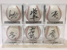 2016ドラフト新入団選手「直筆サインボール」