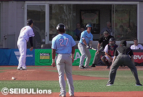 最終登板でも本田投手が持ち味を見せる!