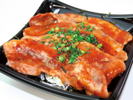 バーベキューポーク丼