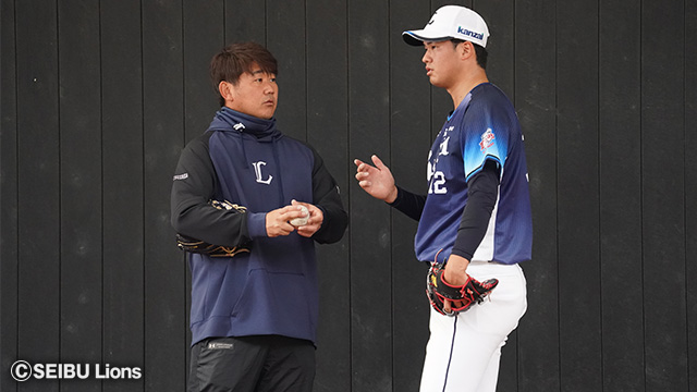 元埼玉西武ライオンズ・松坂大輔氏をA班春季キャンプに臨時投手コーチ 元埼玉西武ライオンズ・松坂大輔氏をA班春季キャンプに臨時投手コーチ