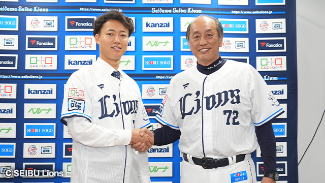 背番号71 菅井信也投手を支配下選手に | 埼玉西武ライオンズ