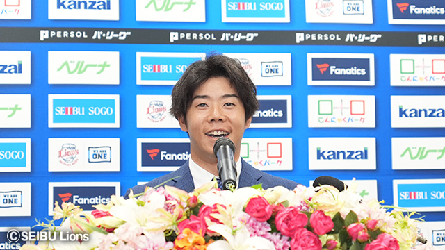 松原聖弥選手との選手契約を締結 背番号は35 | 埼玉西武ライオンズ