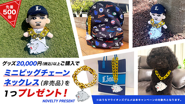 先着500個】オンライン限定『ミニビッグチェーンネックレス