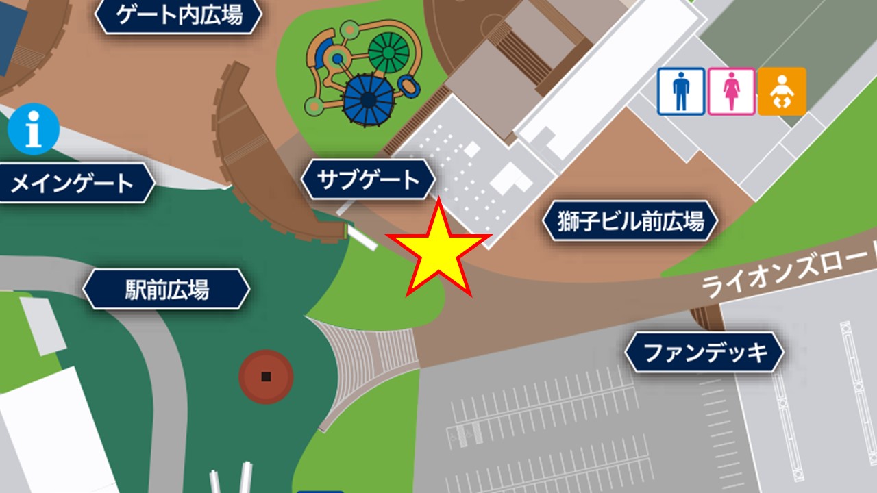 来場者配布