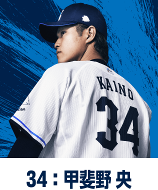 34：甲斐野 央