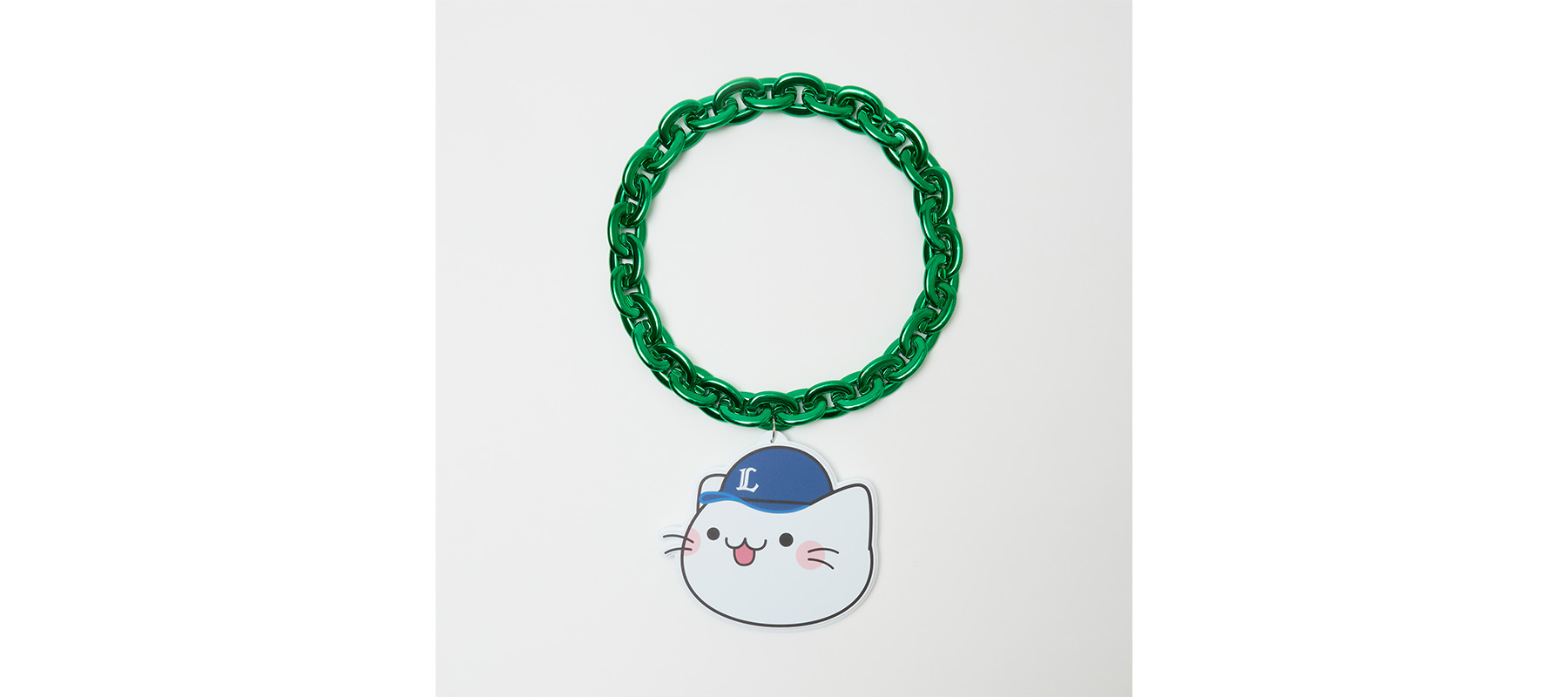 ビッグチェーンネックレス/LINA ネオンライト/シークレットデフォルメ